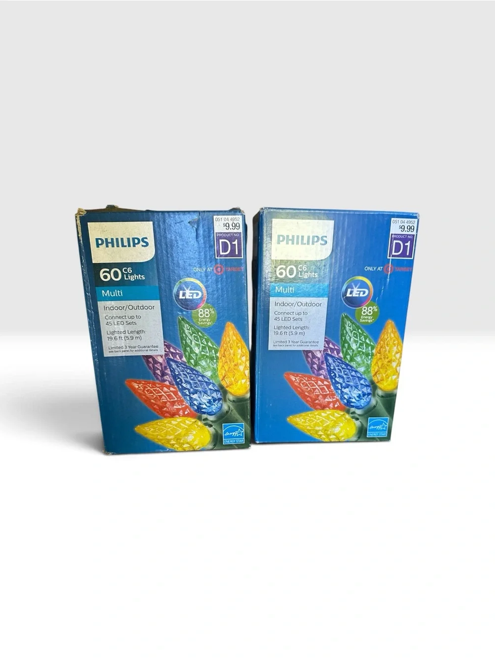 2 sets of Philips Multi Color LED C6 60-Light Set